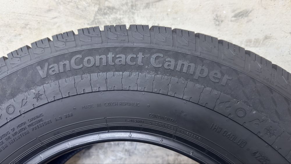 2x Opony Wielosezonowe Continental VanContact Camper 225/75R16C DOT4725