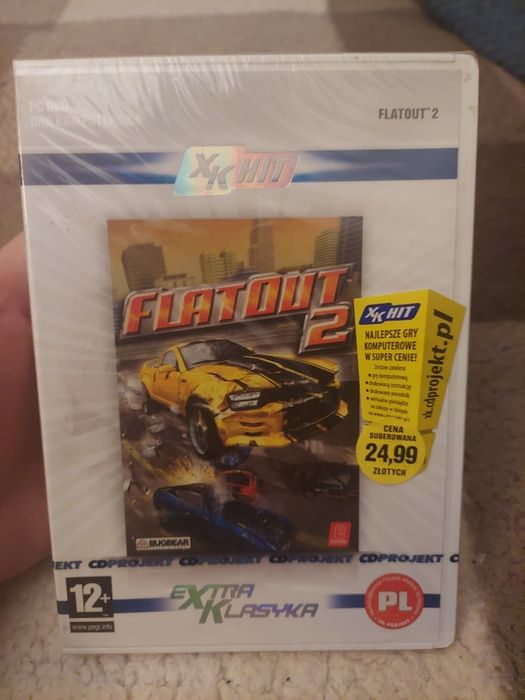 Flatout 2 nowa zafoliowana rzadki w polskiej wersji językowej gra PC