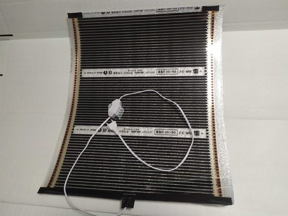 Електричний килимок-обігрівач для курчат, брудера, тераріуму, тварин