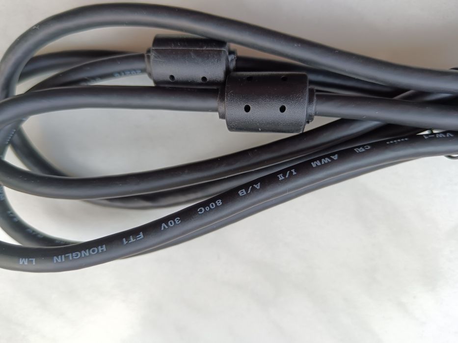 Kabel VGA-VGA do monitora D-SUB Full HD 1,8m