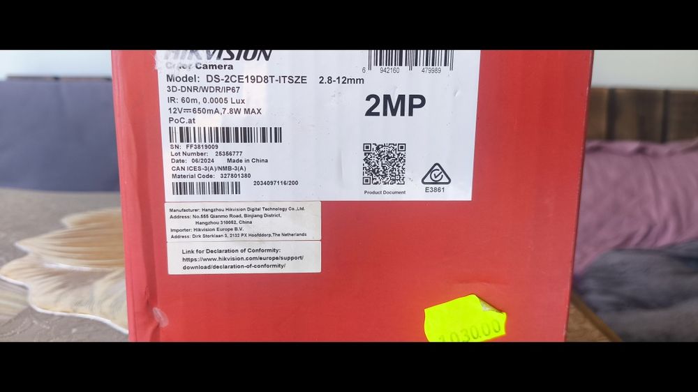 Kamera Hikvision