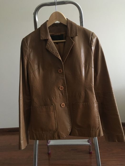 Kurtka skórzana damska