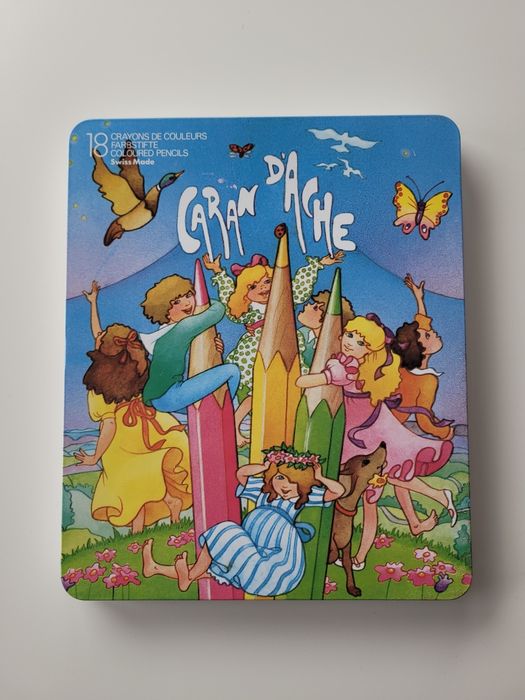 Lápis cor - caran d' ache - 18 unid