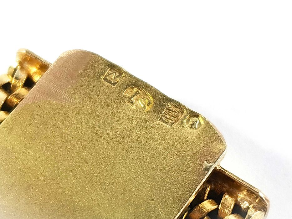 ZŁOTA BRANSOLETKA 14k 71.23g LOKATÓWKA 370/g Kraków K18.pl