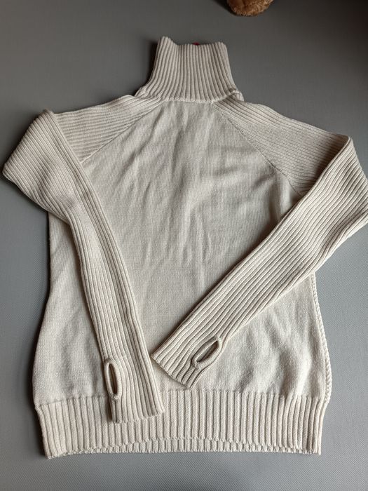 Sweter golf Bjorn Daehlie daehlie damski rozmiar L kremowy 50% wełna