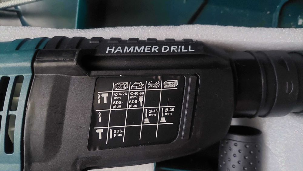 Młotowiertarka Eurotec  sds  2600W