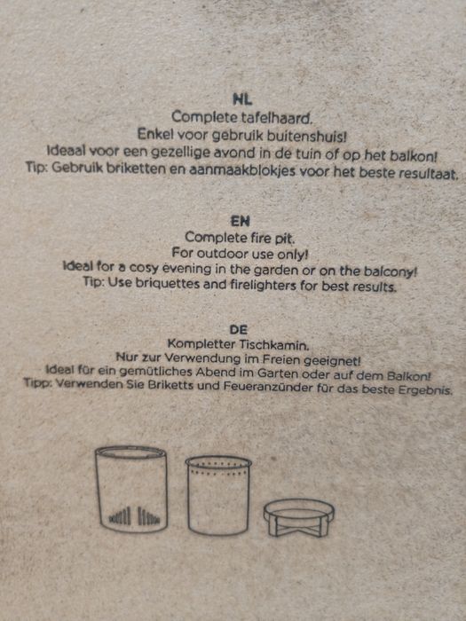 Fogueira de exterior Fire pit nolby