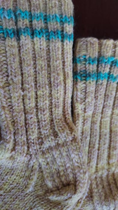 Wełniane skarpety recznie robione