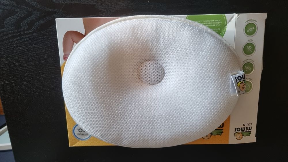 Almofada plagiocefalia mimos