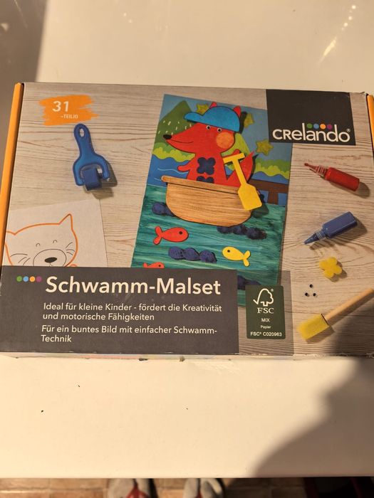 Zestaw do malowania dla dzieci