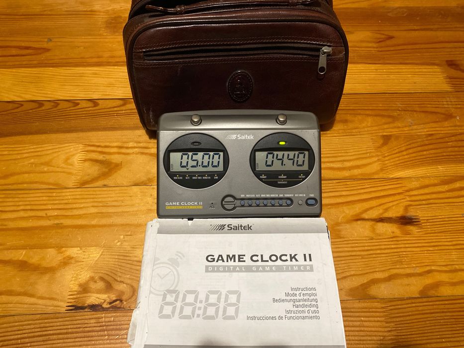 Zegar szachowy Saitek gamę clock 2