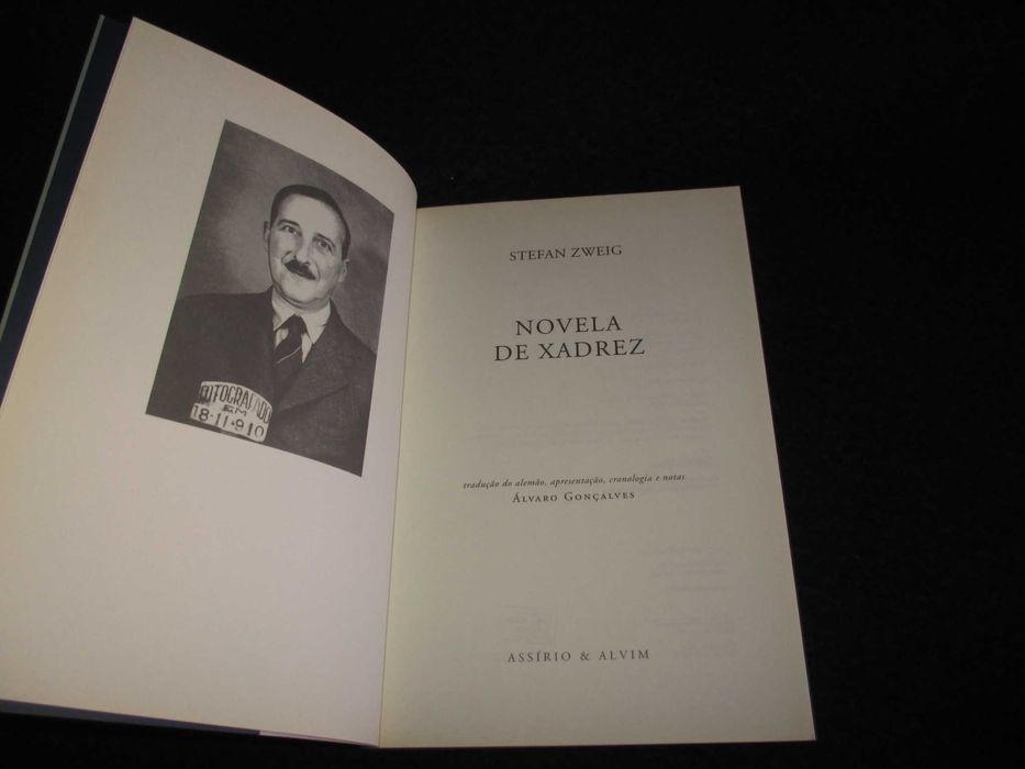Livro Novela de Xadrez Stefan Zweig