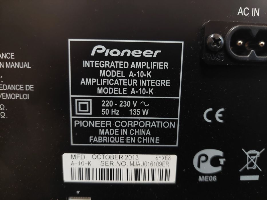 Wzmacniacz Stereo Pioneer A 10-K