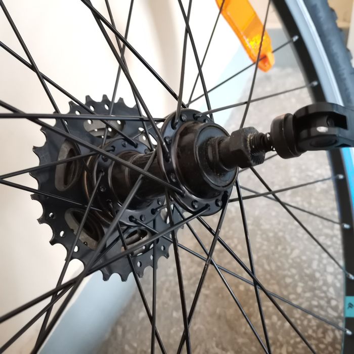 Koło tylne 26" KROSS + wolnobieg 14-28