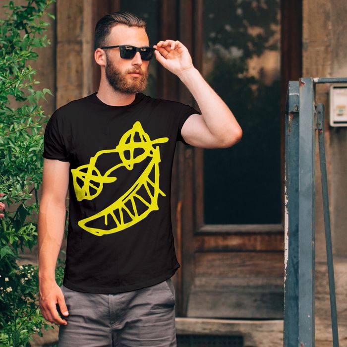 Koszulka t-shirt czarna męska jinx arkane LoL graffiti