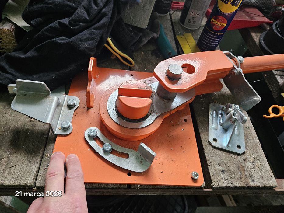 Giętarka do stali największa