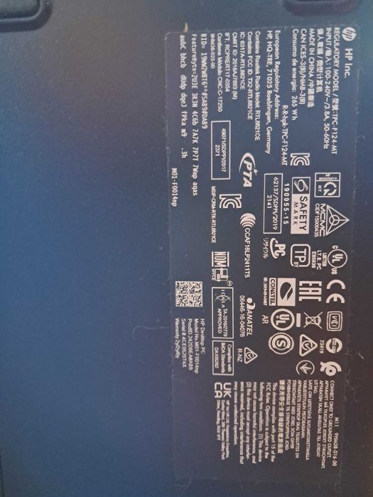 HP Desktop Computer. Never Used.447155333455554561