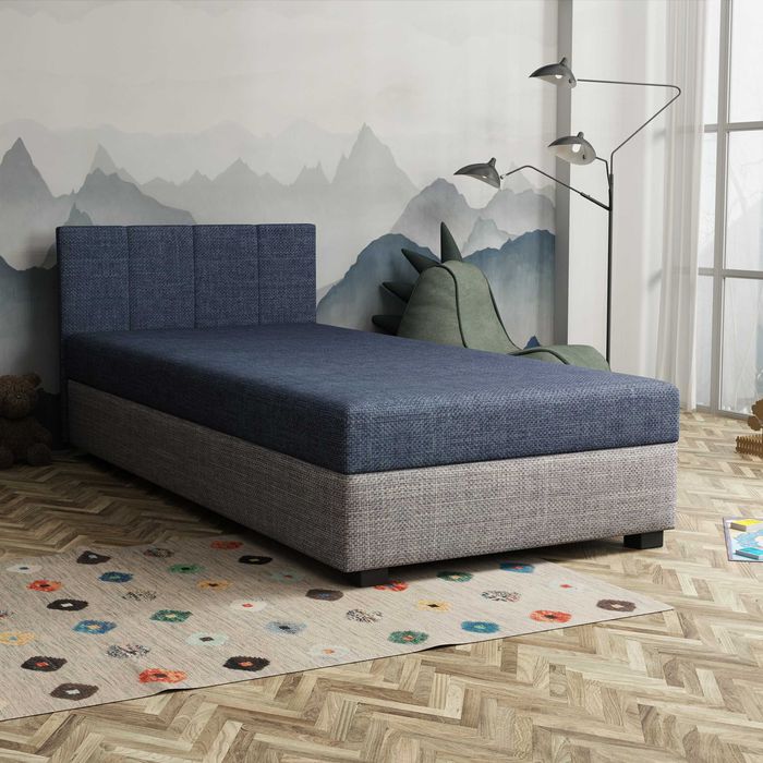 Tapczan z pojemnikiem Wypoczynek jednoosobowy Łóżko z materacem  Sofa