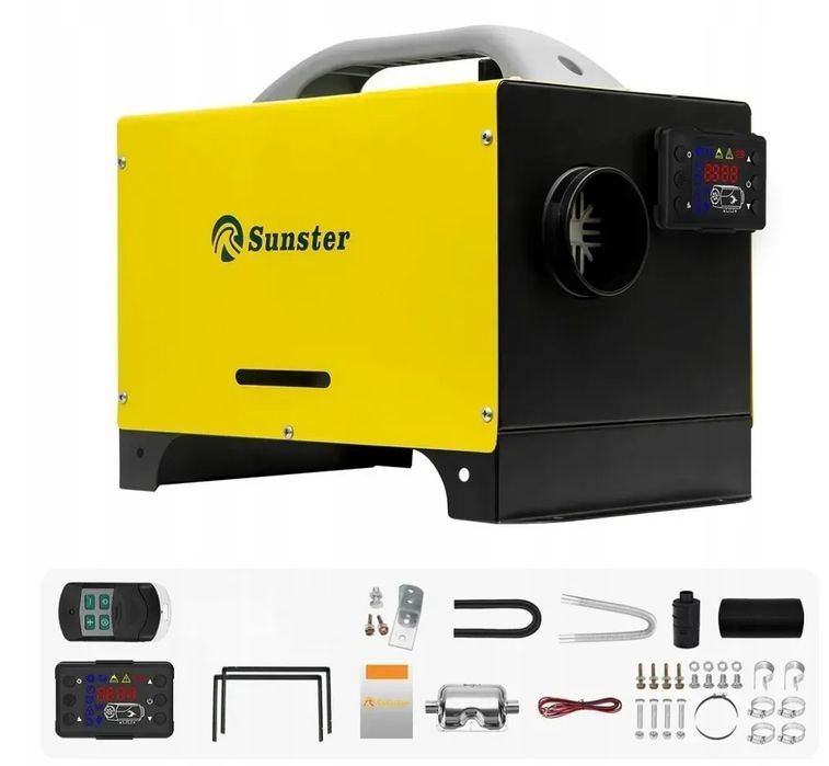 Автономка 8 кВт Webasto (вебасто) 12/24/220 дизельний обігрівач Sunste