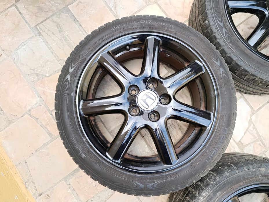 Jantes Especiais 17 5x114.3 C/Pneus Honda Civic EP FN FK EU
