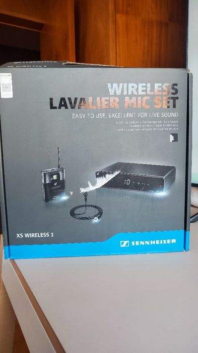 Sennheiser XSW 1-ME2-A – Microfone Lapela Sem Fios Profissional – Como Novo