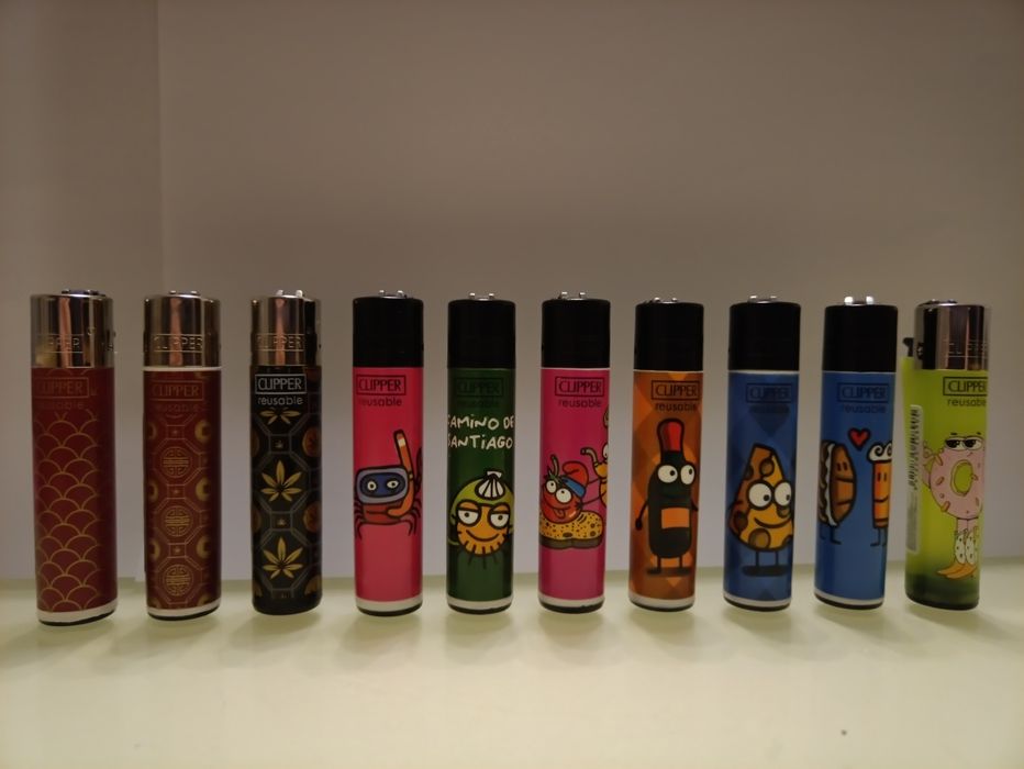 Зажигалки новые Clipper