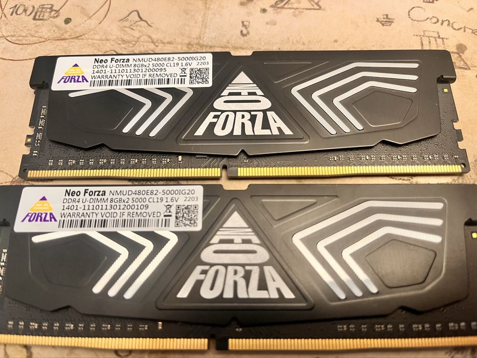 Оперативна памʼять Forza ddr4 5000mhz 16gb