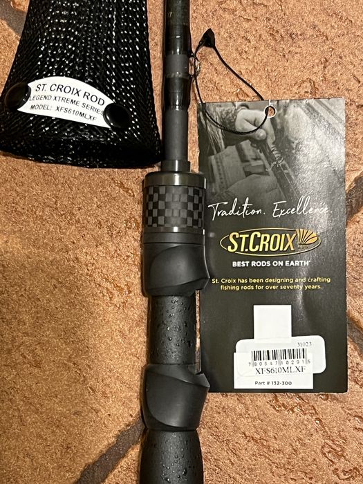 St Croix Legend Xtreme XFS610mlxf - perełka - sandacz na lekko, okoń