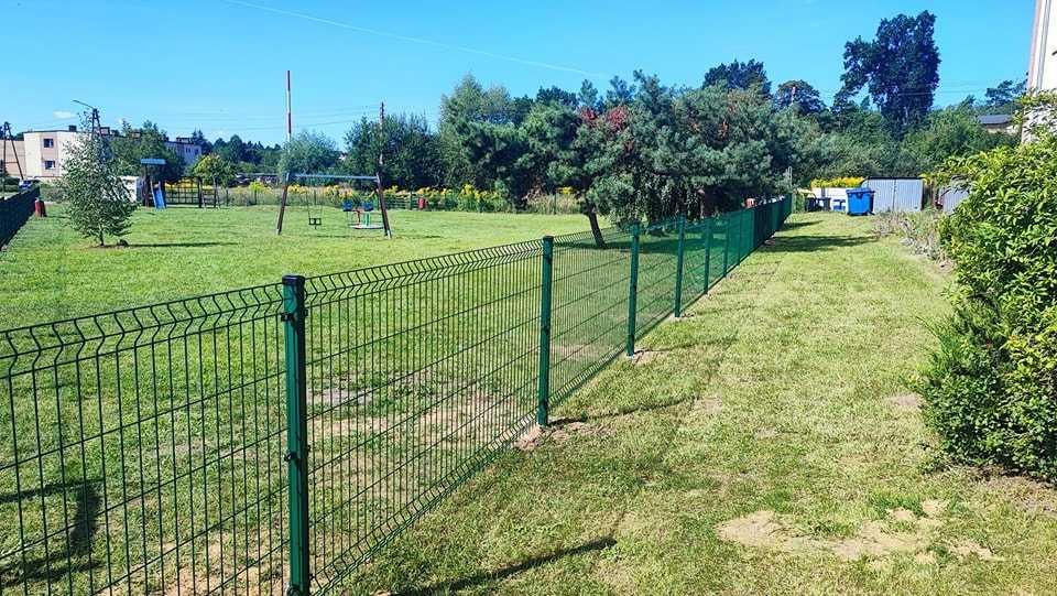 PRODUCENT Ogrodzenie panelowe 3D 2D h- 123cm Panel, Podmurówka