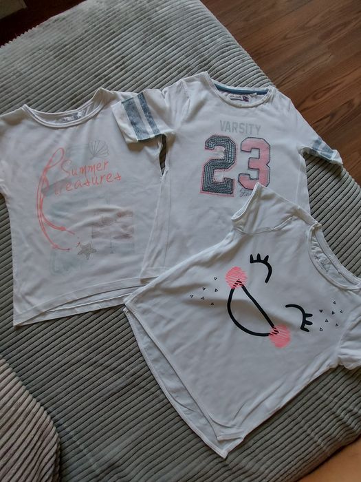 Koszulka tshirt 3 szt Reserved Cool Club rozmiar 116