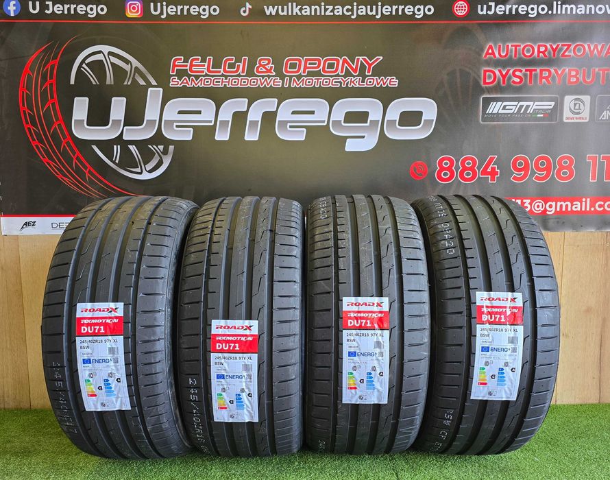 Nowe opony letnie - 245/40/R18 - RoadX Rxmotion DU71
