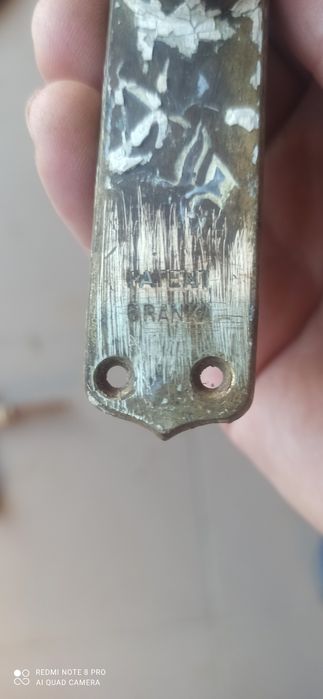 Ручки бронзові.для вікон,і дверей.