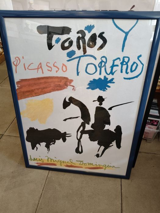Grande quadro/tela Picasso Toros y Toreros