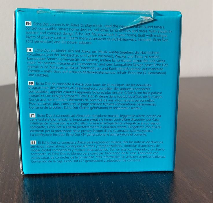 Amazon Alexa Echo Dot 3