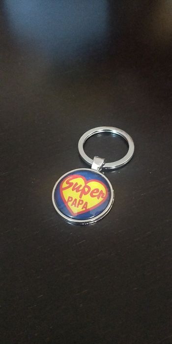 Porta-chaves Super Papá Pai Pais