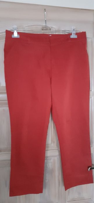 Spodnie satynowe 3/4