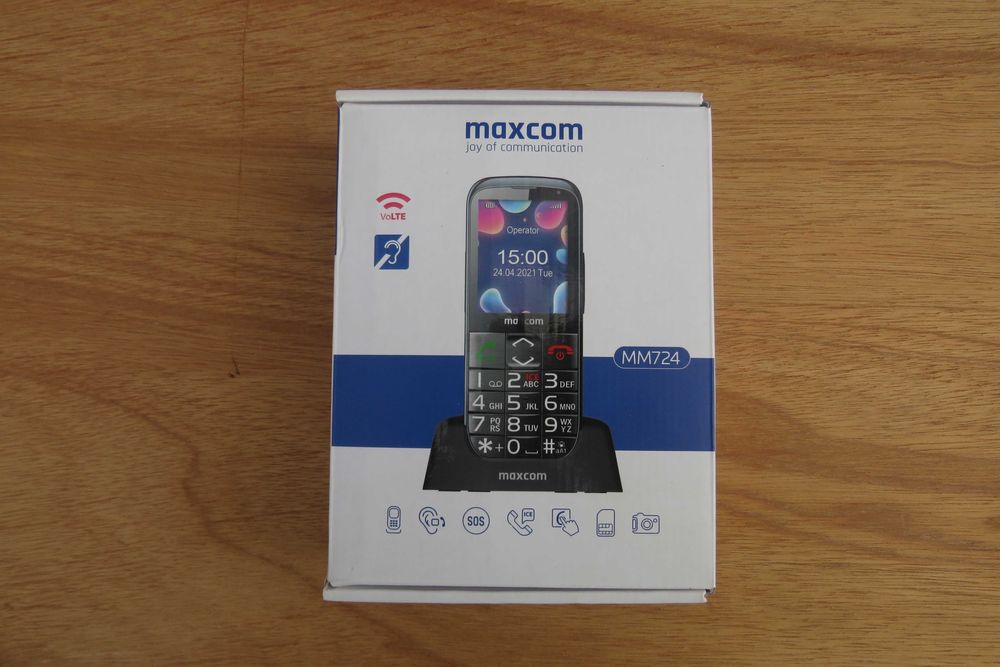 Telefon komórkowy MAXCOM MM724 mało używany