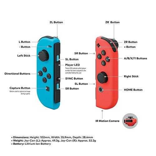 Comando Nintendo Switch DUPLO