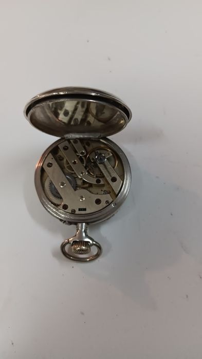 Relógio bolso corda antigo Ancre 15 jw Swiss