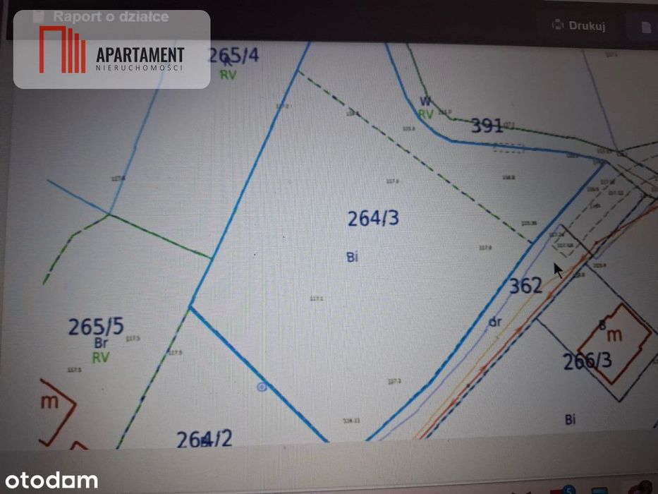 Stara Huta  -  Działki w  Dolinie Baryczy