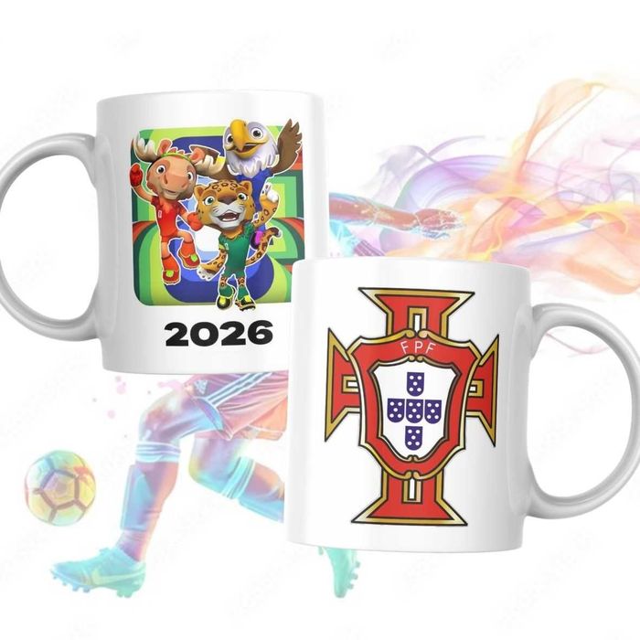 Caneca Mundial 2026 - Portugal