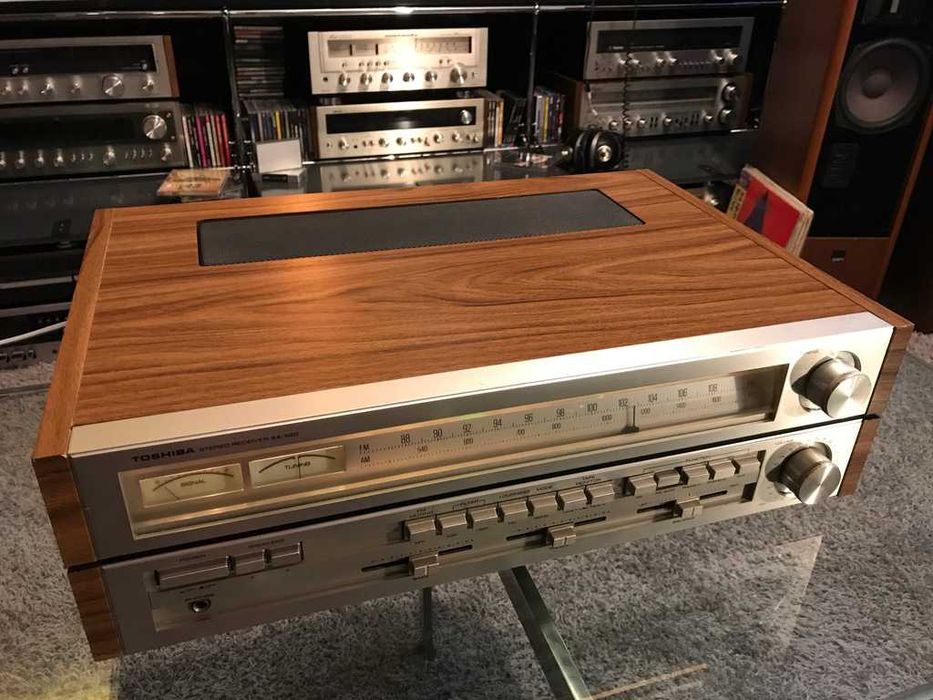 Retrospekcja Vintage Audio SANSUI TOSHIBA SA-520 Gwarancja