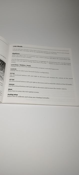 Burning Road książeczka instrukcja manual do gry Ps1 Psx PlayStation1