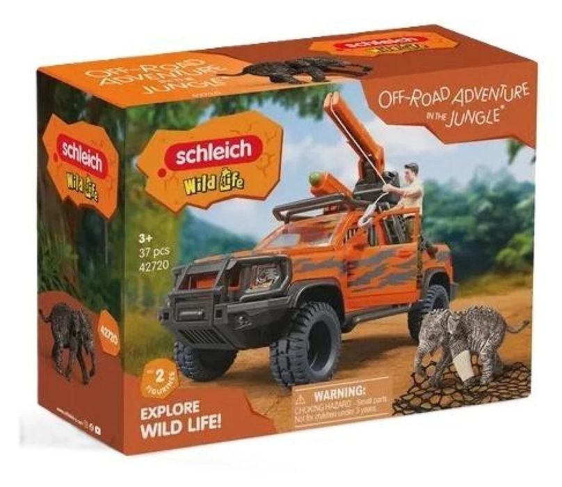 Wyprawa terenowa w dżungli Wild Life pudełko,