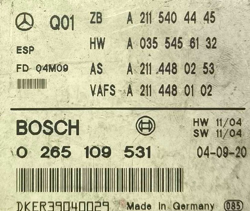 Módulo Electrónico | MERCEDES-BENZ