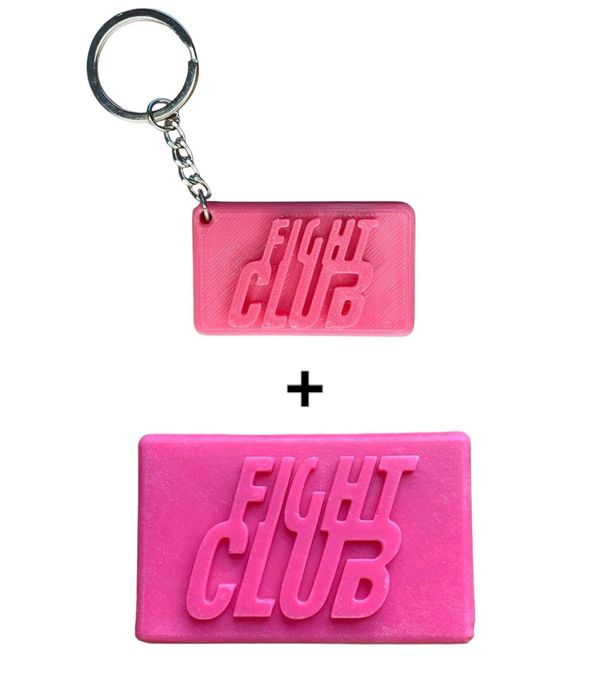 Mydlo i przywieszka do kluczy mydlo Fight club