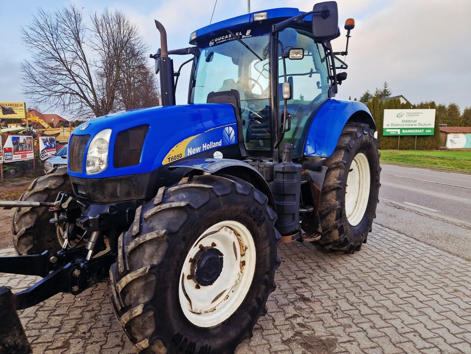 New Holland T6050 rok 2008 tuz Amortyzowana oś Bardzo dobry stan Case