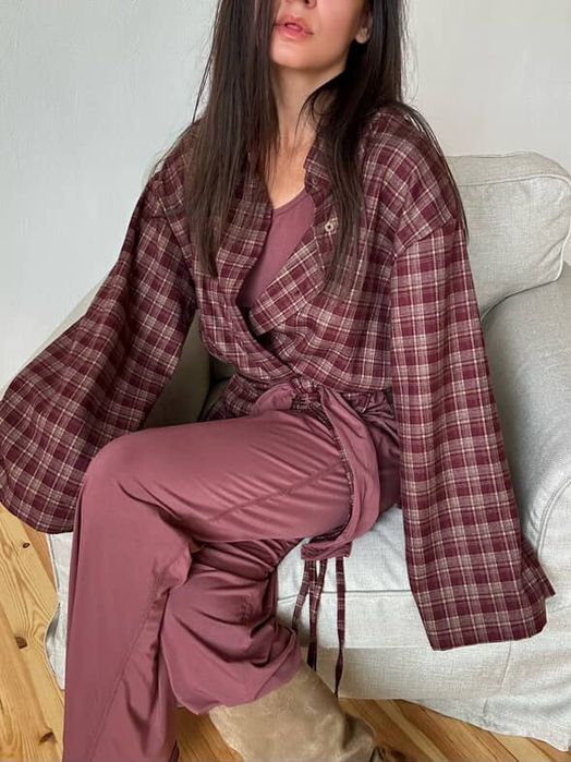 Фланелева сорочка укр бренд lenanastibrand