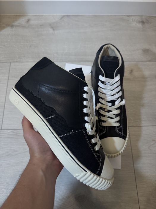 кеды Maison Margiela Evolution Black Sneakers