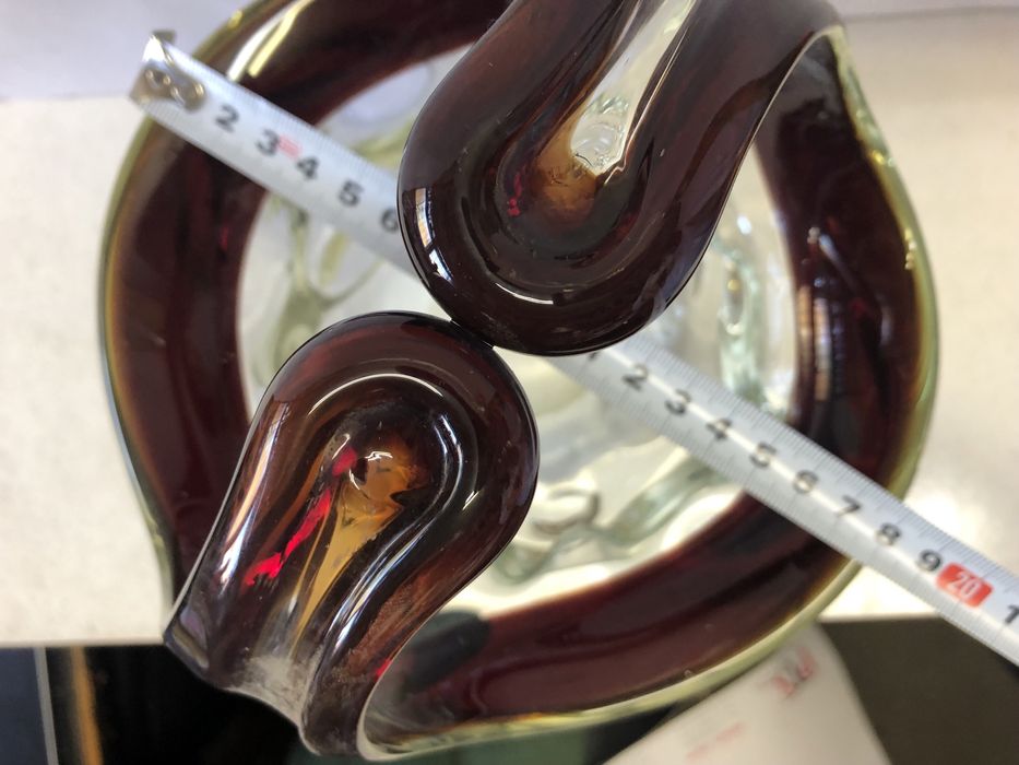 Szklany kosz Atomic look